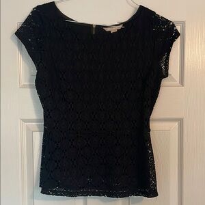 Banana Republic women’s black top, size medium
